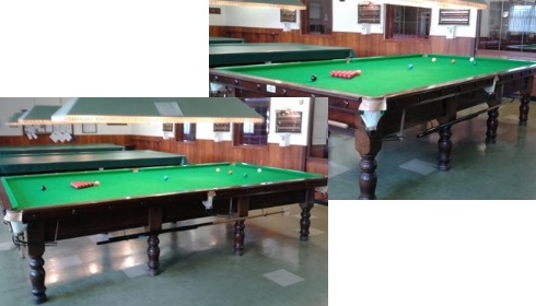 Brumby Hall Snooker tables